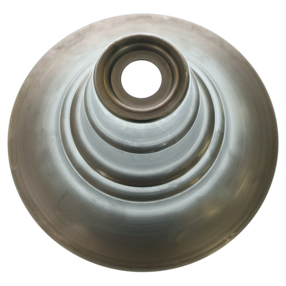 m&m(エムアンドエム) ×MASSES POT TYPE 2 - Shade STEEL / SMALL マシス シェード 鉄鉢 ポット シルバー