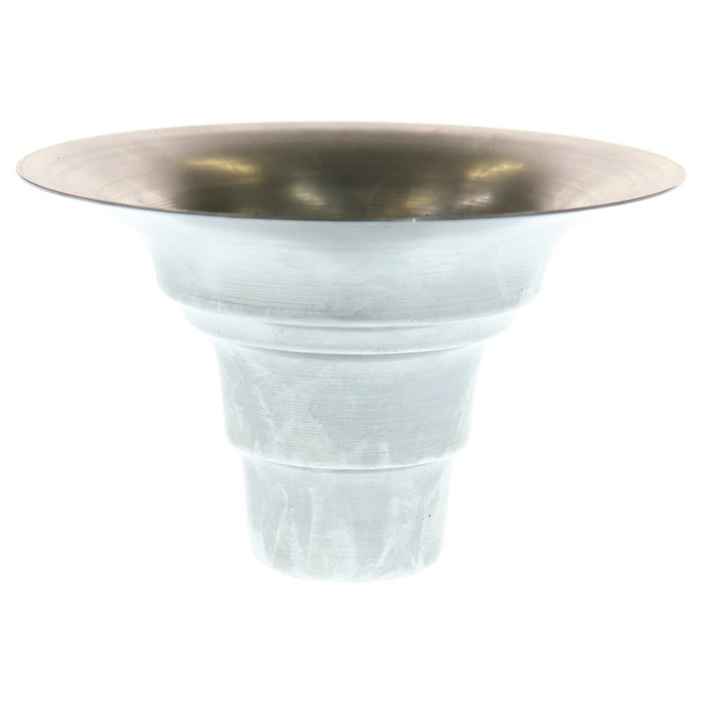 m&m(エムアンドエム) ×MASSES POT TYPE 2 - Shade STEEL / SMALL マシス シェード 鉄鉢 ポット シルバー