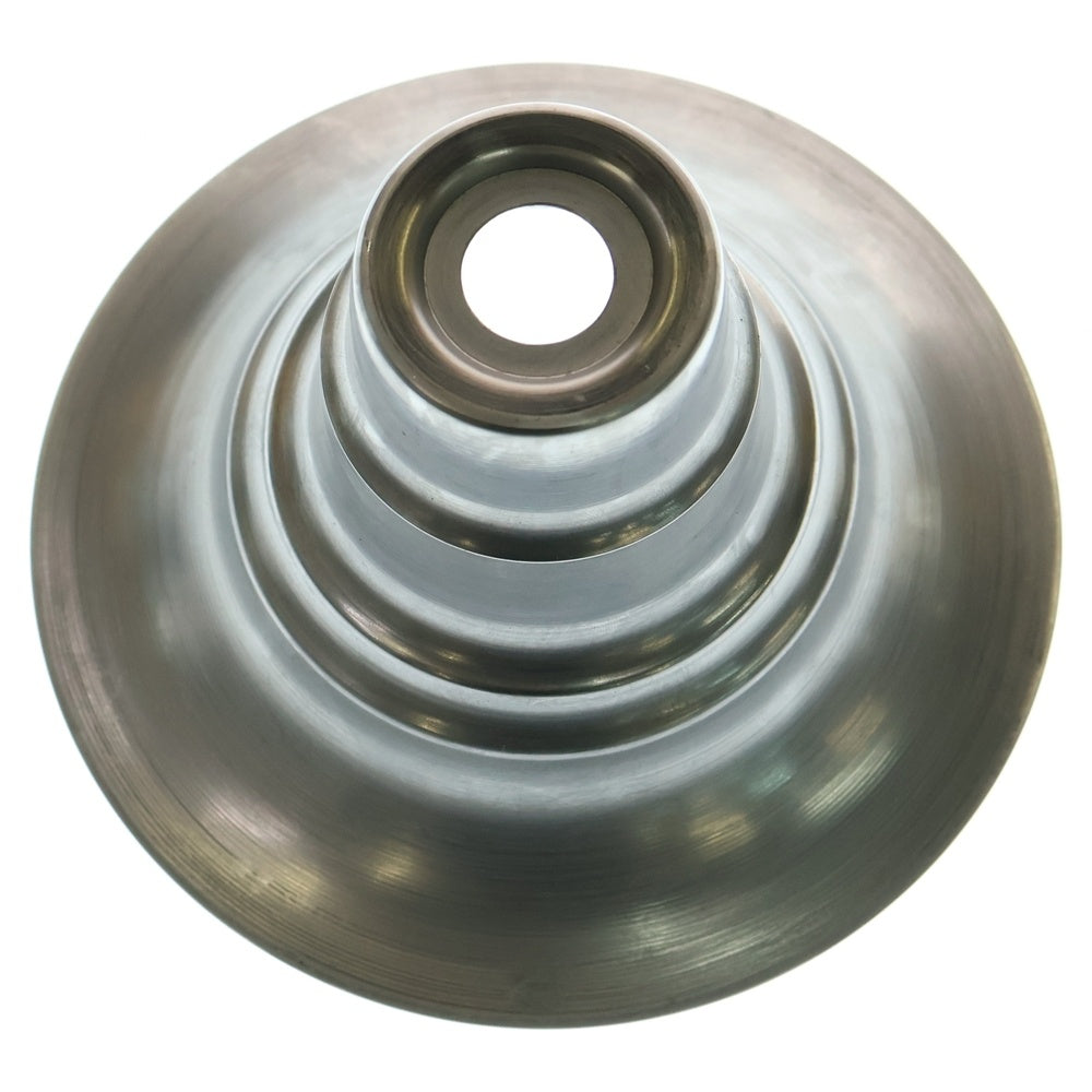 m&m(エムアンドエム) ×MASSES POT TYPE 2 - Shade STEEL / SMALL マシス シェード 鉄鉢 ポット シルバー