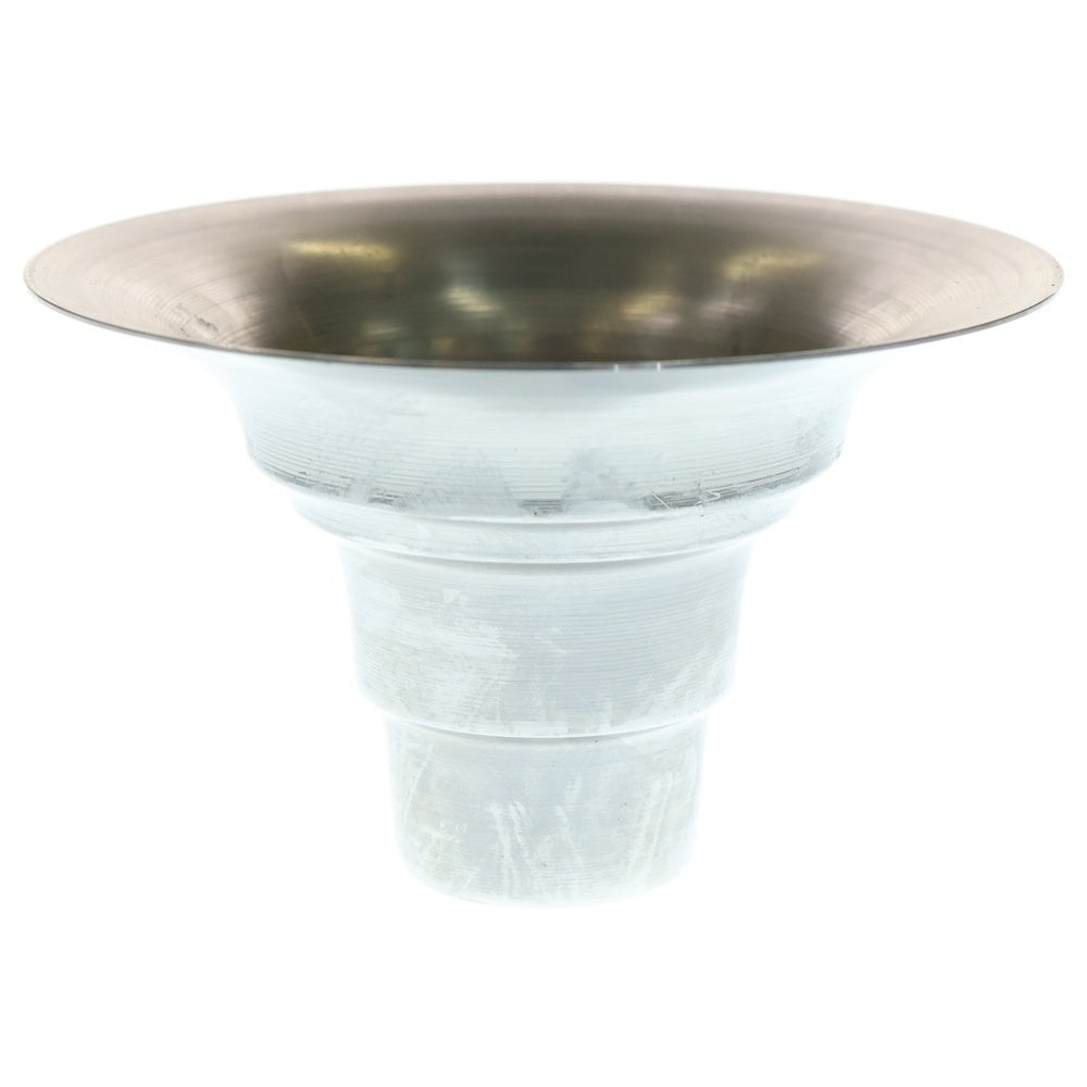 m&m(エムアンドエム) ×MASSES POT TYPE 2 - Shade STEEL / SMALL マシス シェード 鉄鉢 ポット シルバー