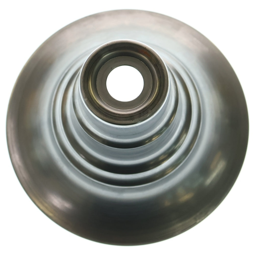 m&m(エムアンドエム) ×MASSES POT TYPE 2 - Shade STEEL / SMALL マシス シェード 鉄鉢 ポット シルバー