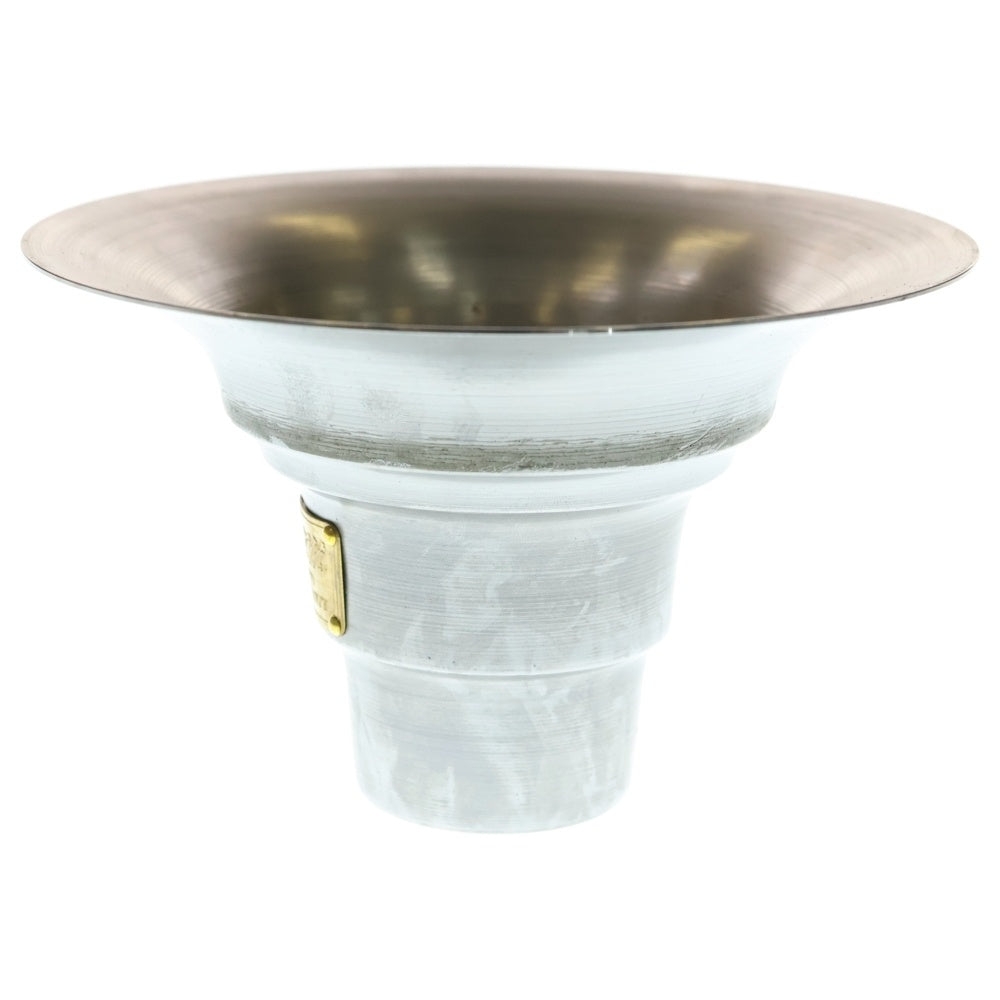 m&m(エムアンドエム) ×MASSES POT TYPE 2 - Shade STEEL / SMALL マシス シェード 鉄鉢 ポット シルバー