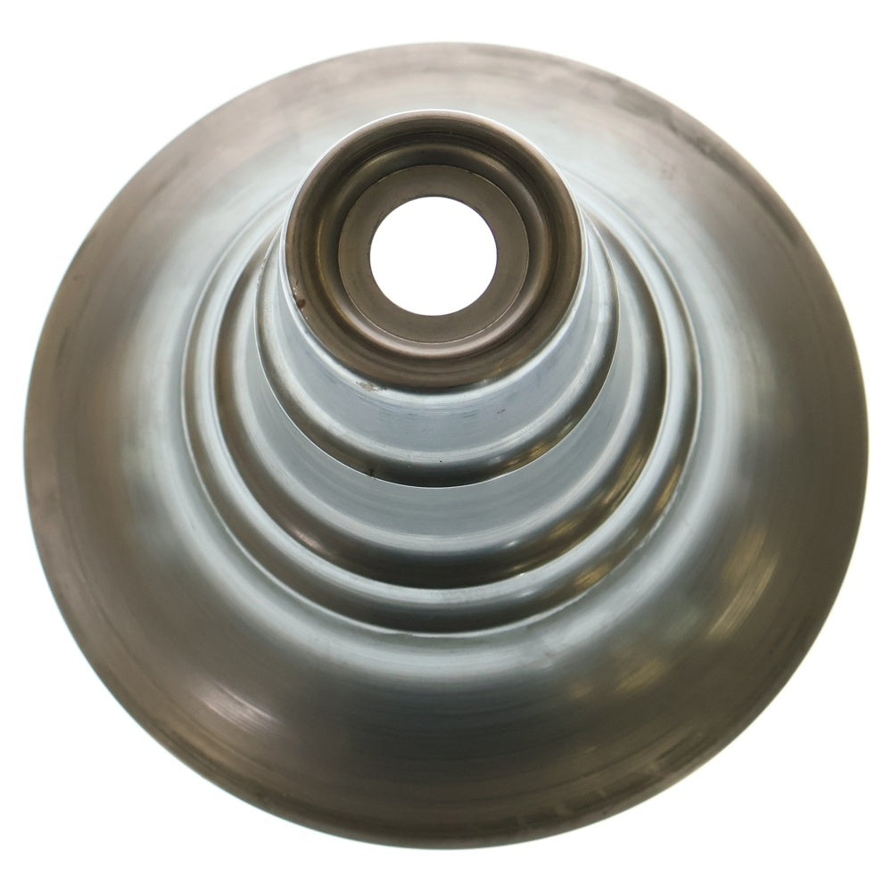 m&m(エムアンドエム) ×MASSES POT TYPE 2 - Shade STEEL / SMALL マシス シェード 鉄鉢 ポット シルバー