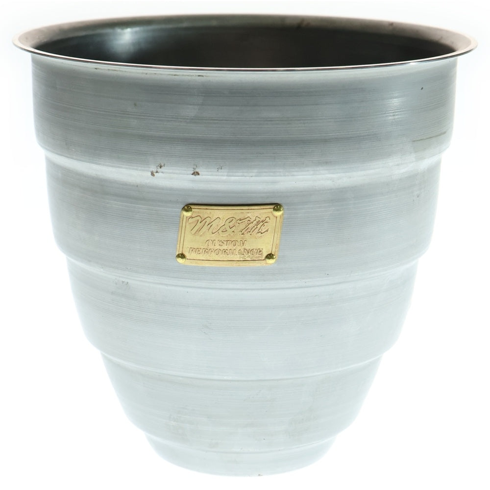 m&m(エムアンドエム) ×MASSES POT TYPE 1 - Chrysails STEEL / MEDIUM マシス クリサリス 鉄鉢 ポット シルバー