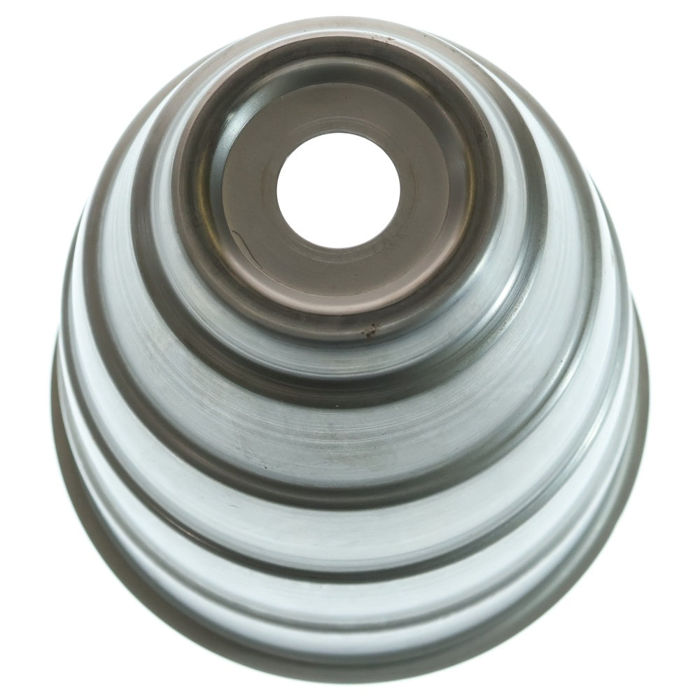 m&m(エムアンドエム) ×MASSES POT TYPE 1 - Chrysails STEEL / MEDIUM マシス クリサリス 鉄鉢 ポット シルバー