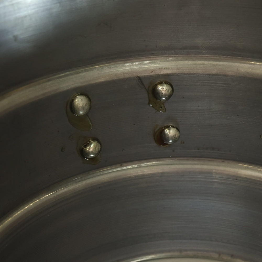 m&m(エムアンドエム) ×MASSES POT TYPE 1 - Chrysails STEEL / MEDIUM マシス クリサリス 鉄鉢 ポット シルバー