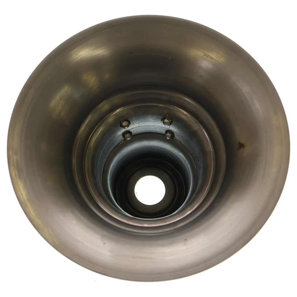 m&m(エムアンドエム) ×MASSES POT TYPE 2 - Shade STEEL / SMALL マシス シェード 鉄鉢 ポット シルバー