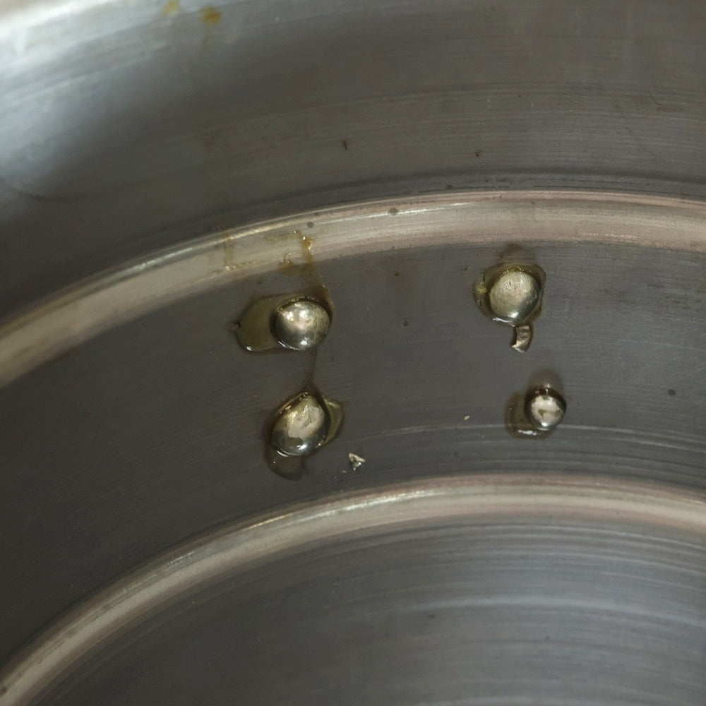 m&m(エムアンドエム) ×MASSES POT TYPE 1 - Chrysails STEEL / MEDIUM マシス クリサリス 鉄鉢 ポット シルバー