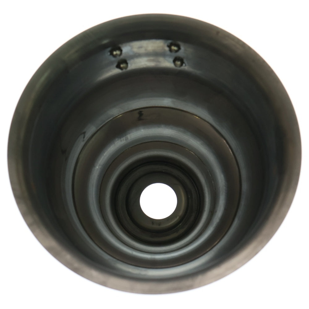 m&m(エムアンドエム) ×MASSES POT TYPE 5 - Conch STEEL / SMALL マシス コンク 鉄鉢 ポット シルバー