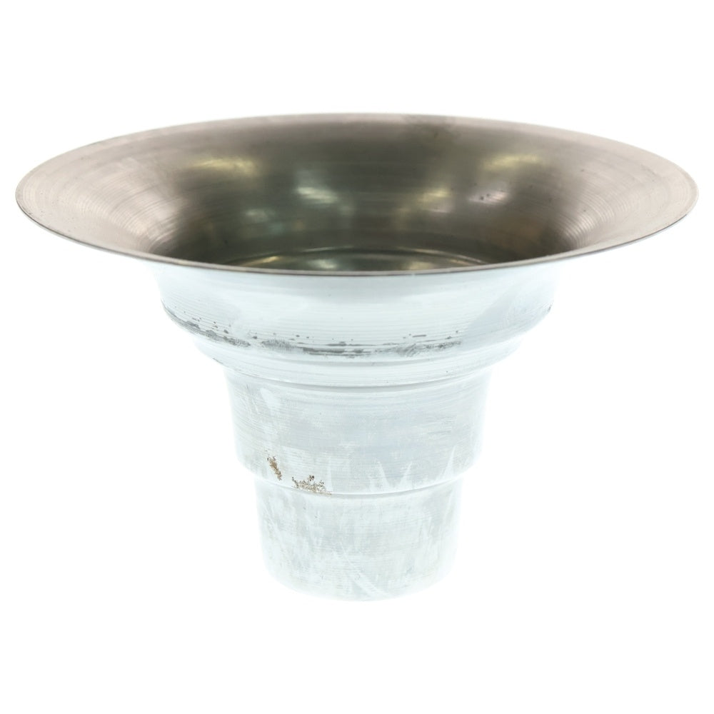 m&m(エムアンドエム) ×MASSES POT TYPE 2 - Shade STEEL / SMALL マシス シェード 鉄鉢 ポット シルバー