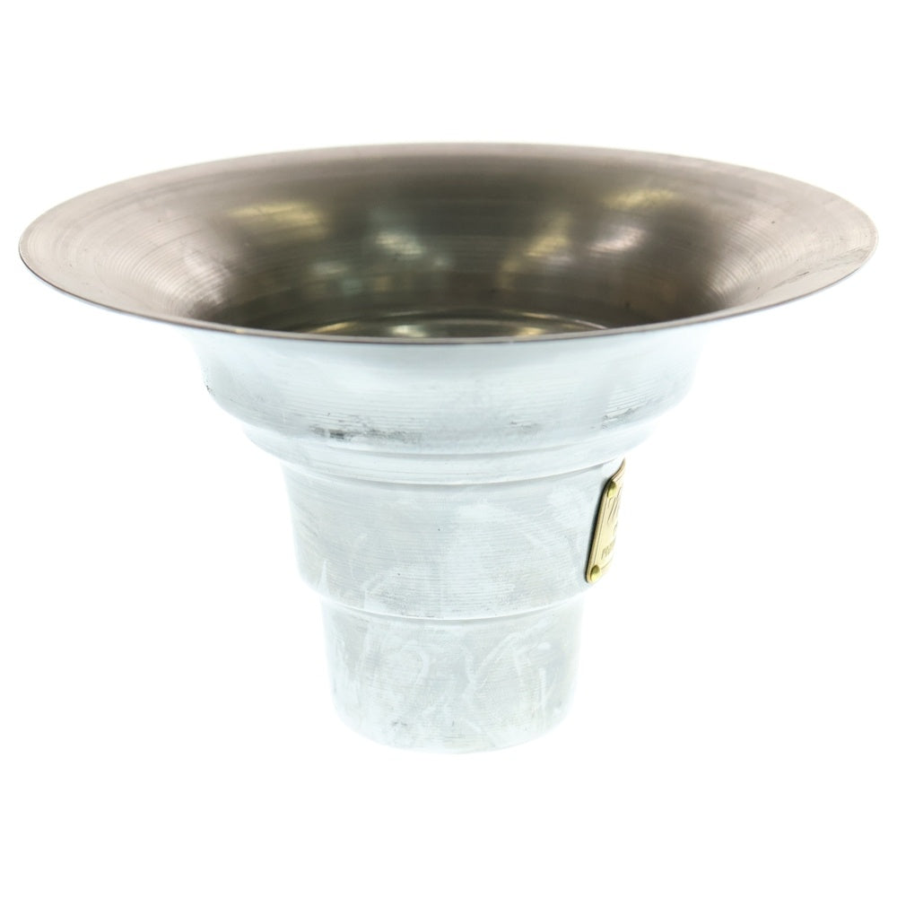 m&m(エムアンドエム) ×MASSES POT TYPE 2 - Shade STEEL / SMALL マシス シェード 鉄鉢 ポット シルバー