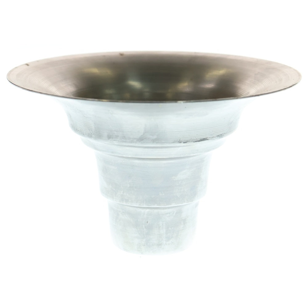 m&m(エムアンドエム) ×MASSES POT TYPE 2 - Shade STEEL / SMALL マシス シェード 鉄鉢 ポット シルバー