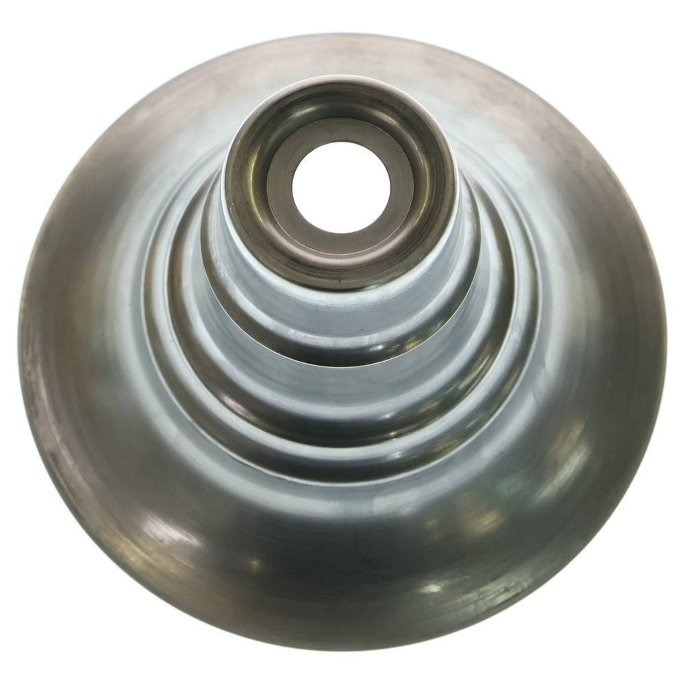 m&m(エムアンドエム) ×MASSES POT TYPE 2 - Shade STEEL / SMALL マシス シェード 鉄鉢 ポット シルバー