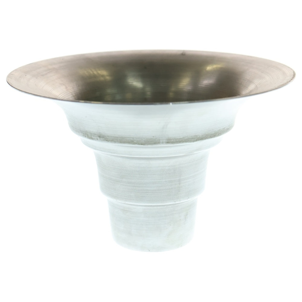 m&m(エムアンドエム) ×MASSES POT TYPE 2 - Shade STEEL / SMALL マシス シェード 鉄鉢 ポット シルバー