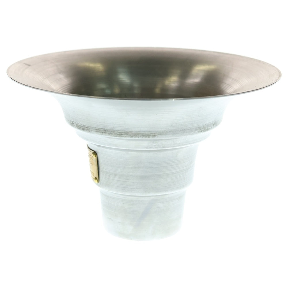 m&m(エムアンドエム) ×MASSES POT TYPE 2 - Shade STEEL / SMALL マシス シェード 鉄鉢 ポット シルバー