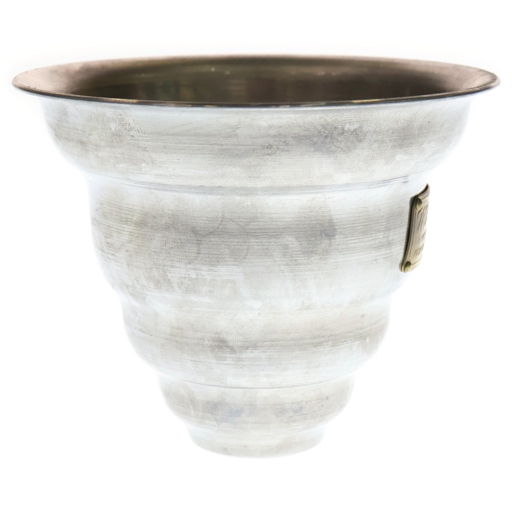 m&m(エムアンドエム) ×MASSES POT TYPE 6 - Bibendum Aluminum / SMALL マシス ビバンダム アルミ鉢 ポット シルバー