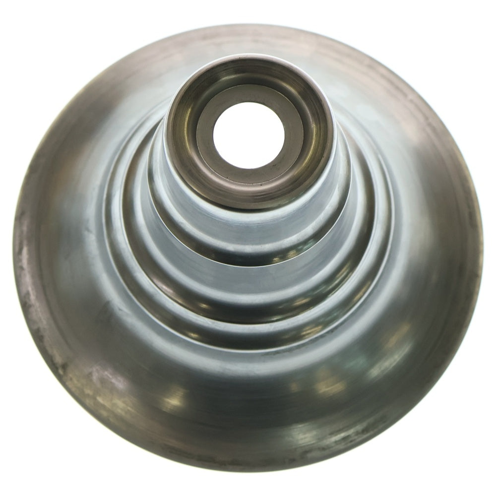 m&m(エムアンドエム) ×MASSES POT TYPE 2 - Shade STEEL / SMALL マシス シェード 鉄鉢 ポット シルバー