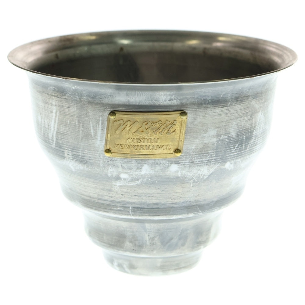 m&m(エムアンドエム) ×MASSES POT TYPE 5 - Conch STEEL / SMALL マシス コンク 鉄鉢 ポット シルバー