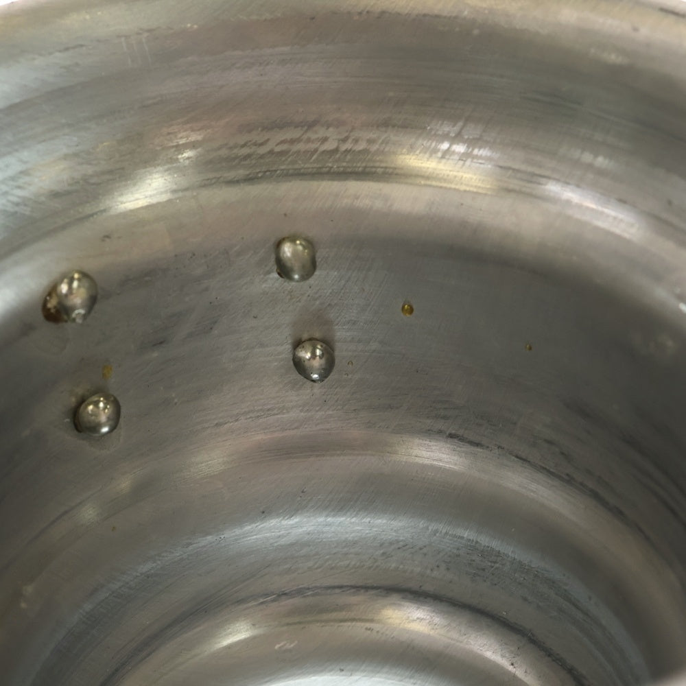 m&m(エムアンドエム) ×MASSES POT TYPE 6 - Bibendum Aluminum / SMALL マシス ビバンダム アルミ鉢 ポット シルバー