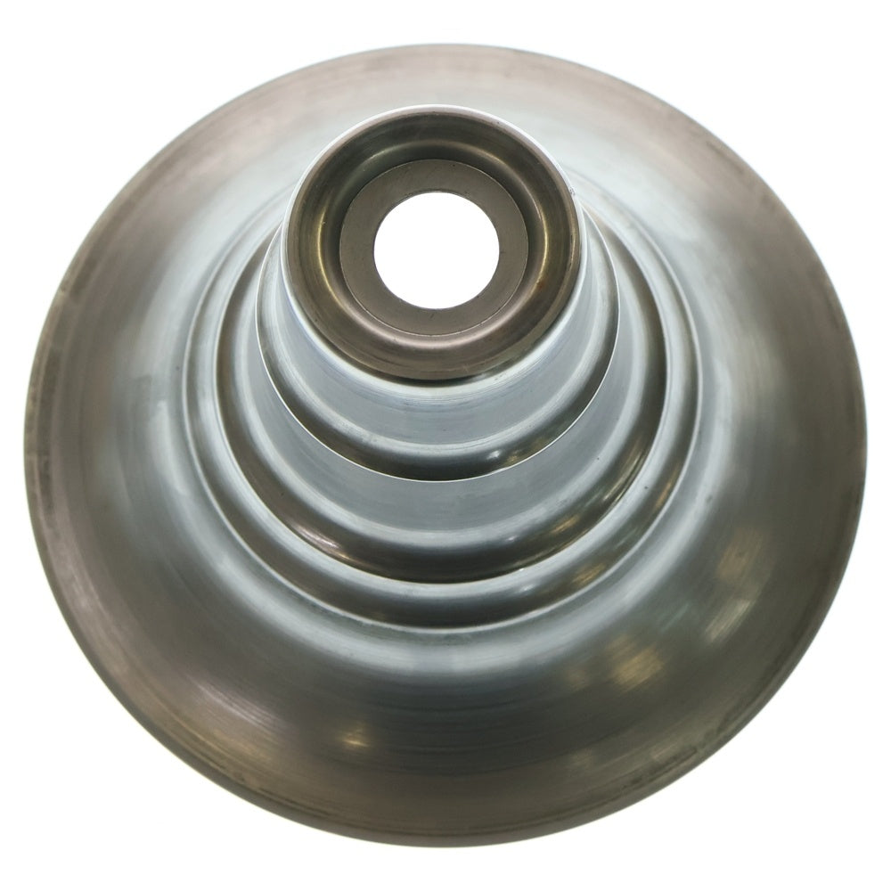 m&m(エムアンドエム) ×MASSES POT TYPE 2 - Shade STEEL / SMALL マシス シェード 鉄鉢 ポット シルバー