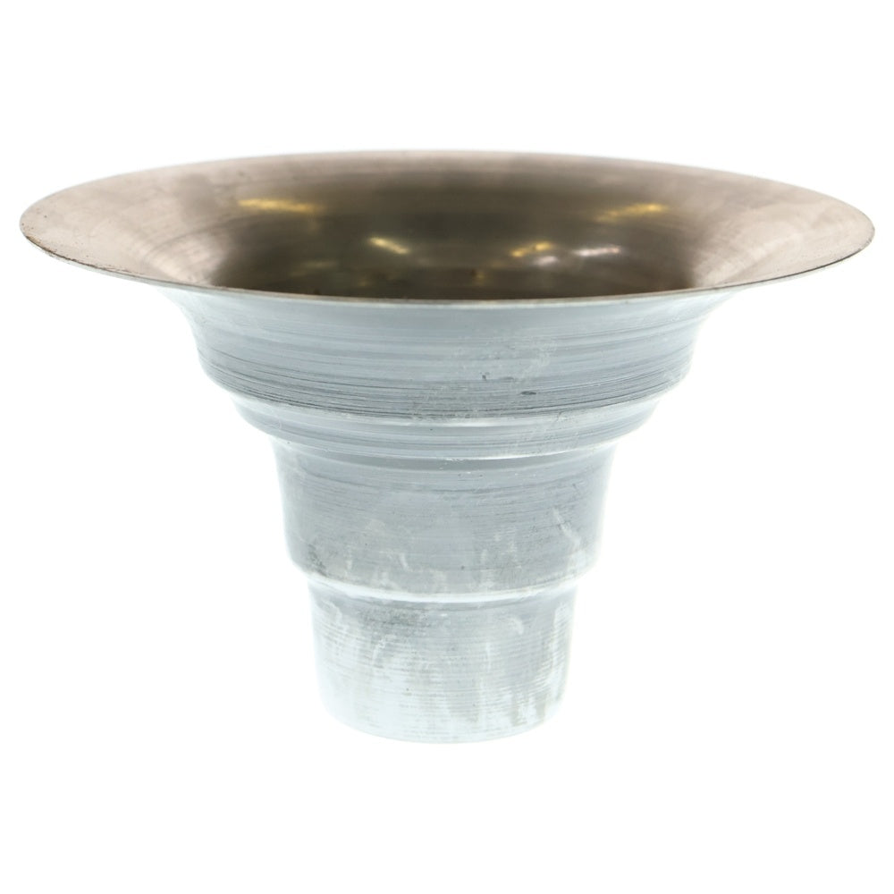 m&m(エムアンドエム) ×MASSES POT TYPE 2 - Shade STEEL / SMALL マシス シェード 鉄鉢 ポット シルバー