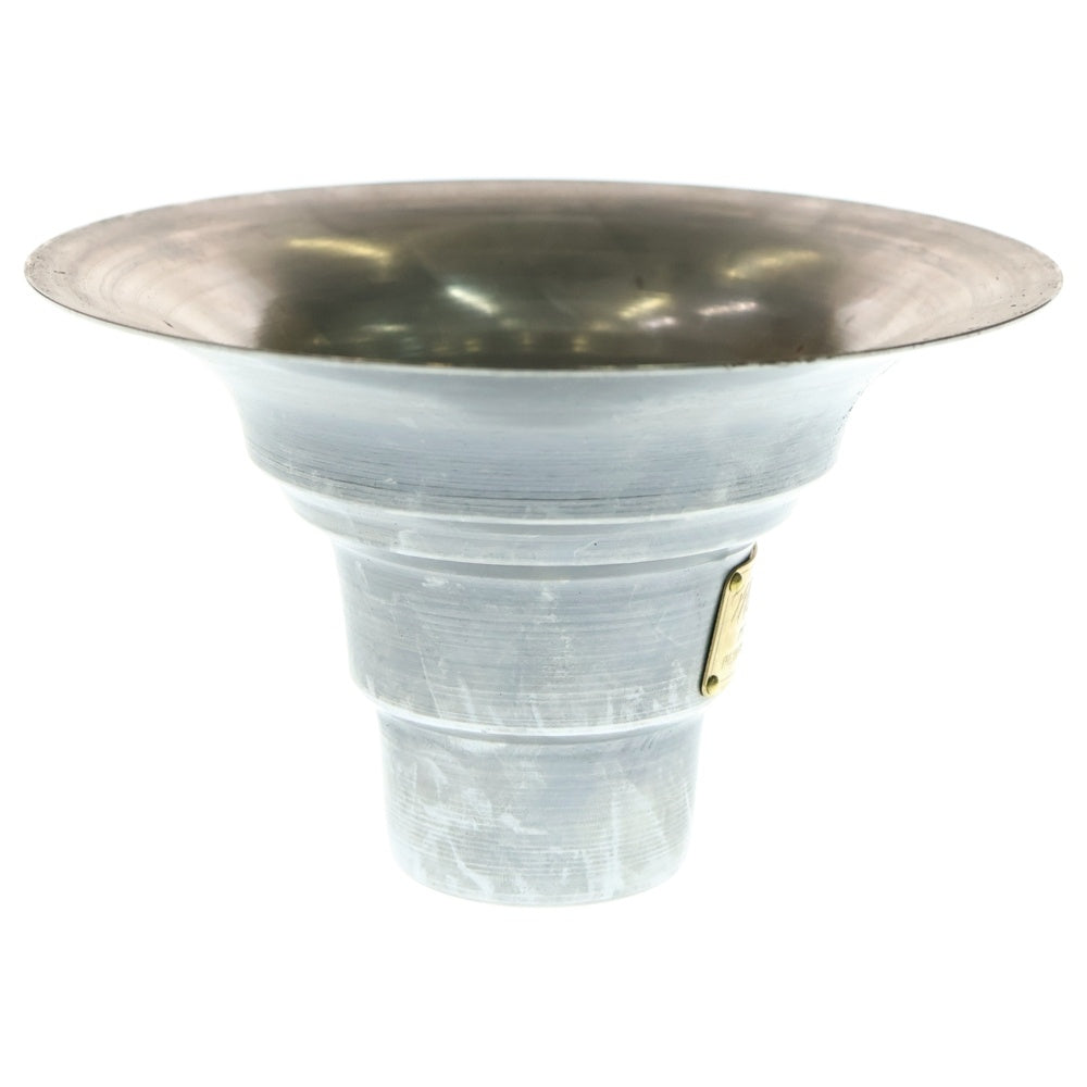 m&m(エムアンドエム) ×MASSES POT TYPE 2 - Shade STEEL / SMALL マシス シェード 鉄鉢 ポット シルバー