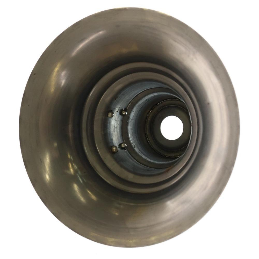 m&m(エムアンドエム) ×MASSES POT TYPE 2 - Shade STEEL / SMALL マシス シェード 鉄鉢 ポット シルバー