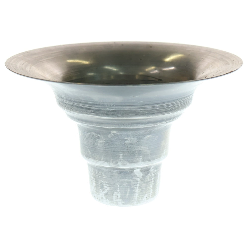 m&m(エムアンドエム) ×MASSES POT TYPE 2 - Shade STEEL / SMALL マシス シェード 鉄鉢 ポット シルバー