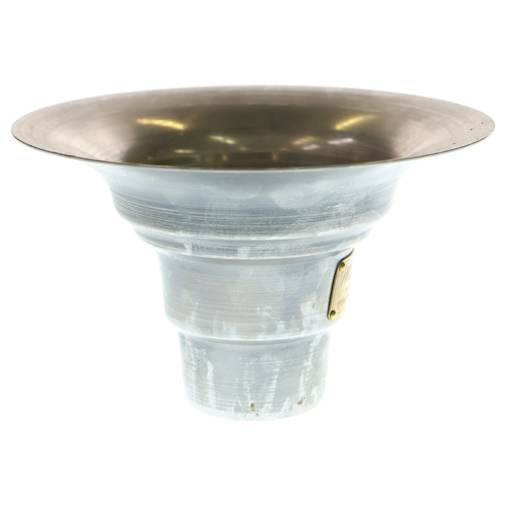 m&m(エムアンドエム) ×MASSES POT TYPE 2 - Shade STEEL / SMALL マシス シェード 鉄鉢 ポット シルバー