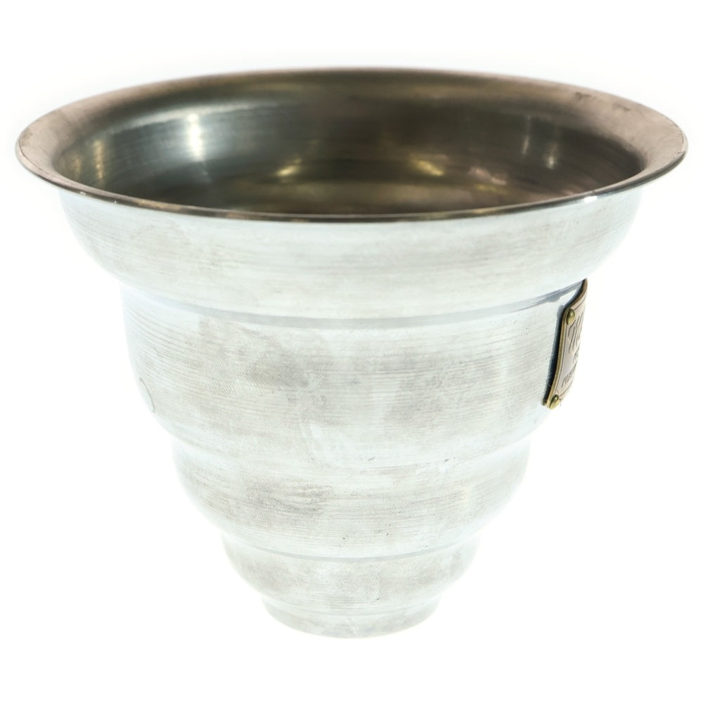 m&m(エムアンドエム) ×MASSES POT TYPE 6 - Bibendum Aluminum / SMALL マシス ビバンダム アルミ鉢 ポット シルバー