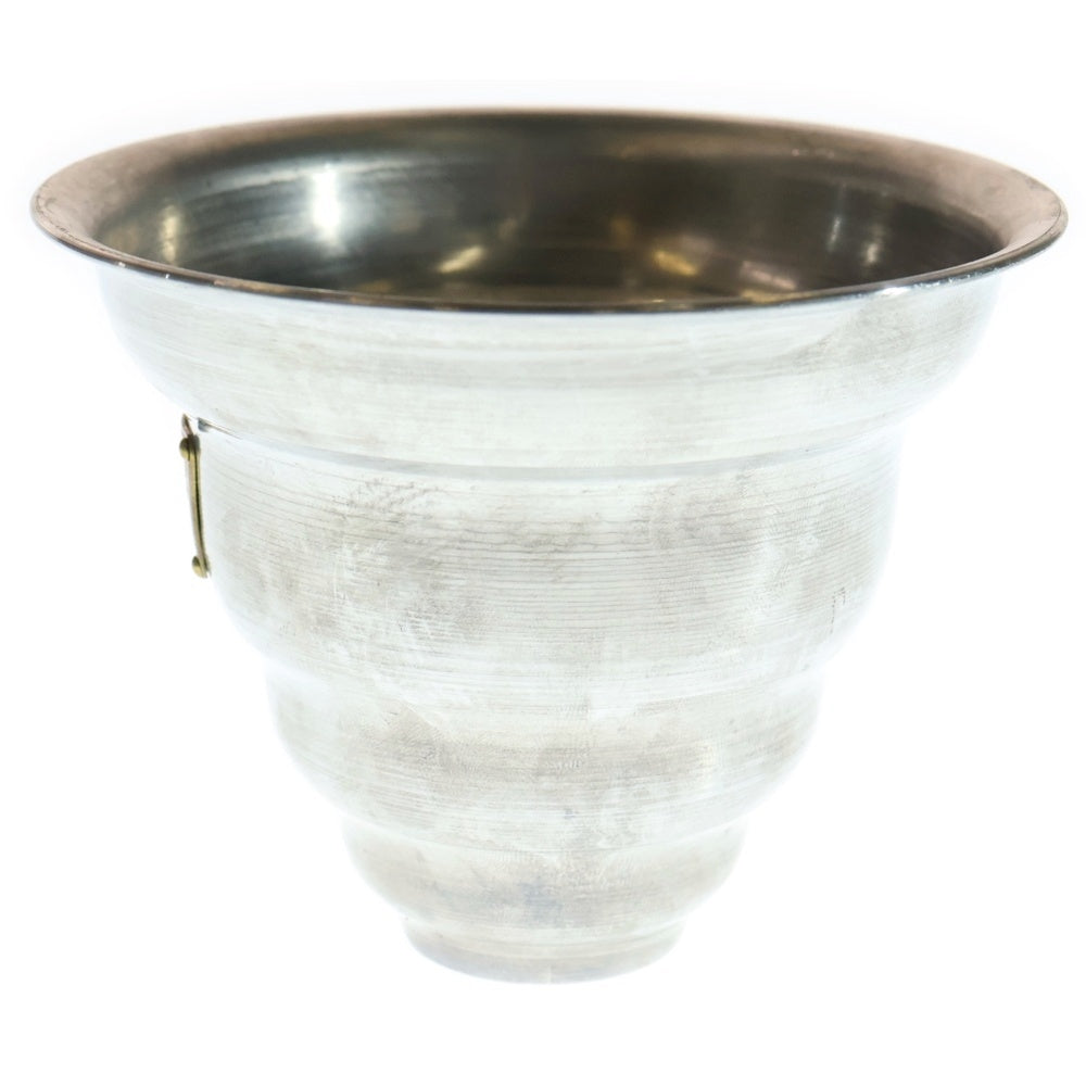 m&m(エムアンドエム) ×MASSES POT TYPE 6 - Bibendum Aluminum / SMALL マシス ビバンダム アルミ鉢 ポット シルバー