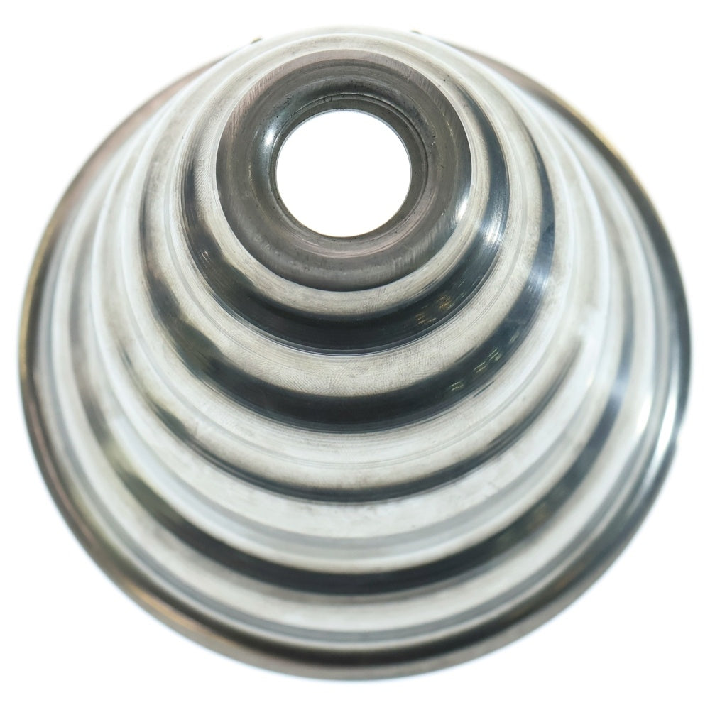 m&m(エムアンドエム) ×MASSES POT TYPE 6 - Bibendum Aluminum / SMALL マシス ビバンダム アルミ鉢 ポット シルバー