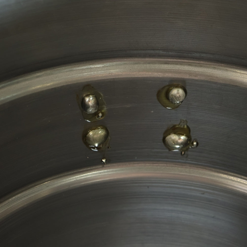 m&m(エムアンドエム) ×MASSES POT TYPE 1 - Chrysails STEEL / MEDIUM マシス クリサリス 鉄鉢 ポット シルバー