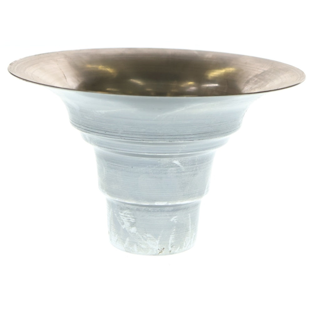 m&m(エムアンドエム) ×MASSES POT TYPE 2 - Shade STEEL / SMALL マシス シェード 鉄鉢 ポット シルバー