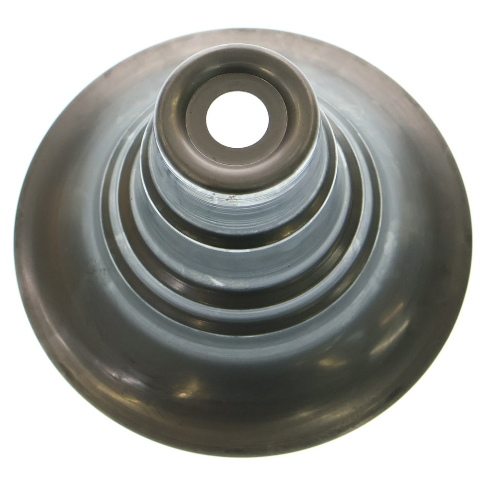 m&m(エムアンドエム) ×MASSES POT TYPE 2 - Shade STEEL / SMALL マシス シェード 鉄鉢 ポット シルバー