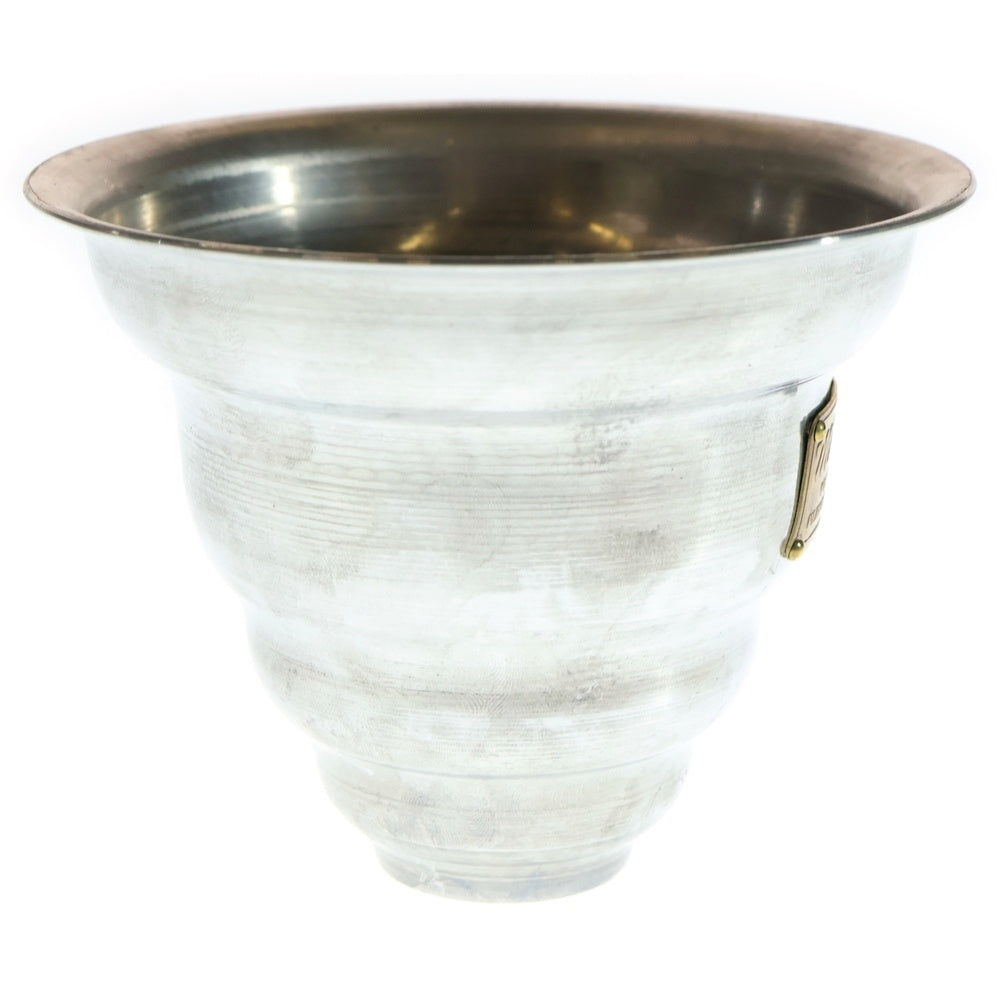 m&m(エムアンドエム) ×MASSES POT TYPE 6 - Bibendum Aluminum / SMALL マシス ビバンダム アルミ鉢 ポット シルバー