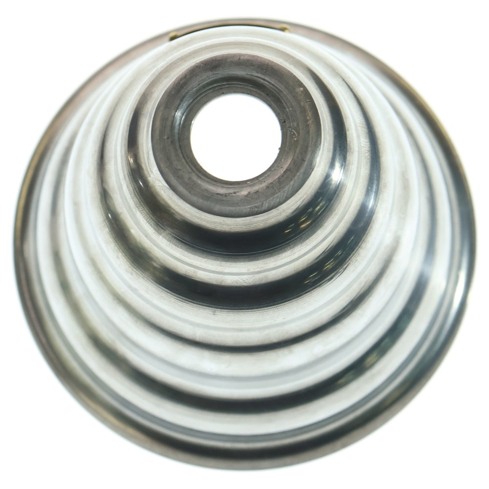 m&m(エムアンドエム) ×MASSES POT TYPE 6 - Bibendum Aluminum / SMALL マシス ビバンダム アルミ鉢 ポット シルバー