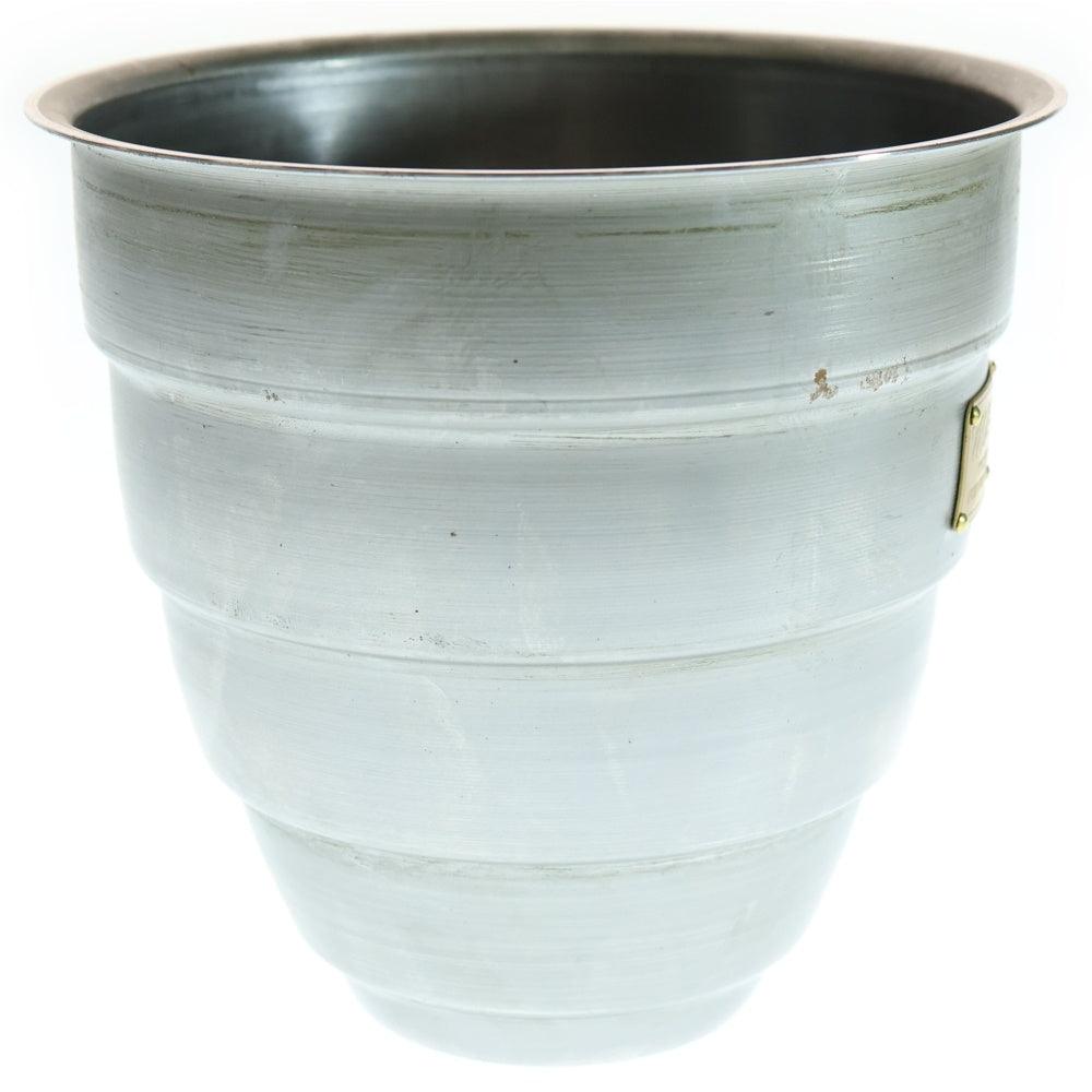 m&m(エムアンドエム) ×MASSES POT TYPE 1 - Chrysails STEEL / MEDIUM マシス クリサリス 鉄鉢 ポット シルバー