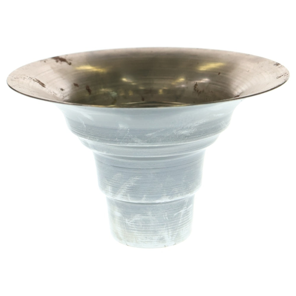 m&m(エムアンドエム) ×MASSES POT TYPE 2 - Shade STEEL / SMALL マシス シェード 鉄鉢 ポット シルバー