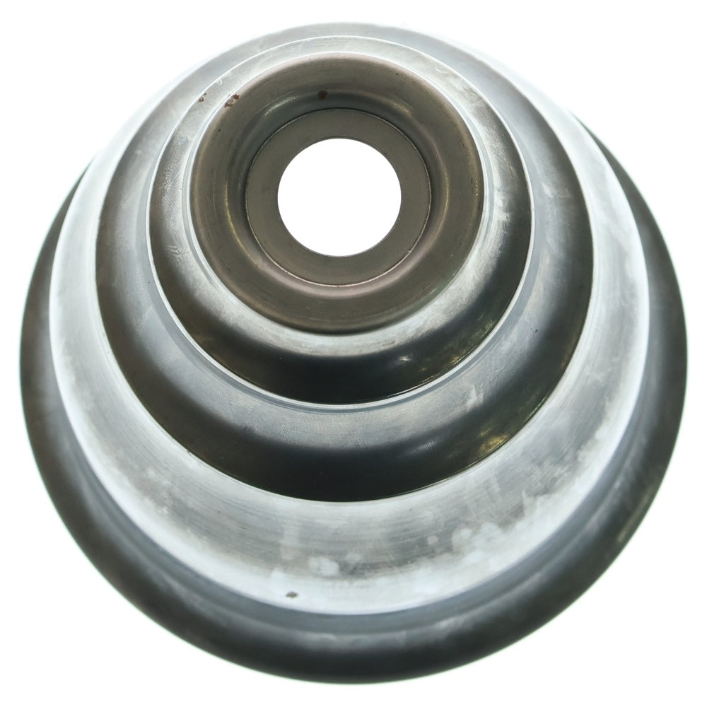 m&m(エムアンドエム) ×MASSES POT TYPE 5 - Conch STEEL / SMALL マシス コンク 鉄鉢 ポット シルバー