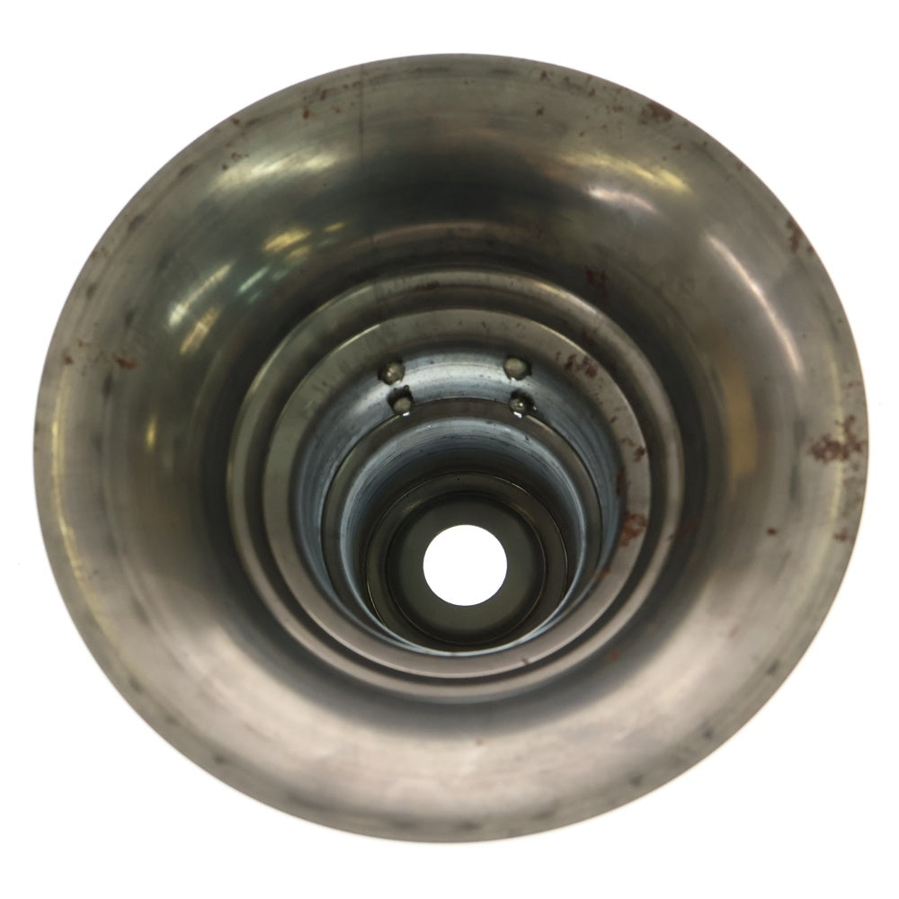 m&m(エムアンドエム) ×MASSES POT TYPE 2 - Shade STEEL / SMALL マシス シェード 鉄鉢 ポット シルバー