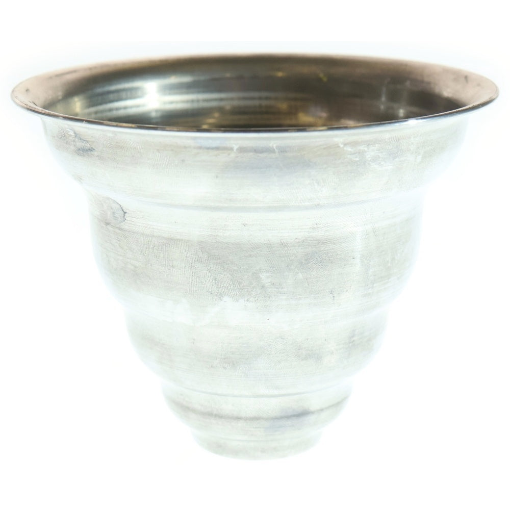 m&m(エムアンドエム) ×MASSES POT TYPE 6 - Bibendum Aluminum / SMALL マシス ビバンダム アルミ鉢 ポット シルバー