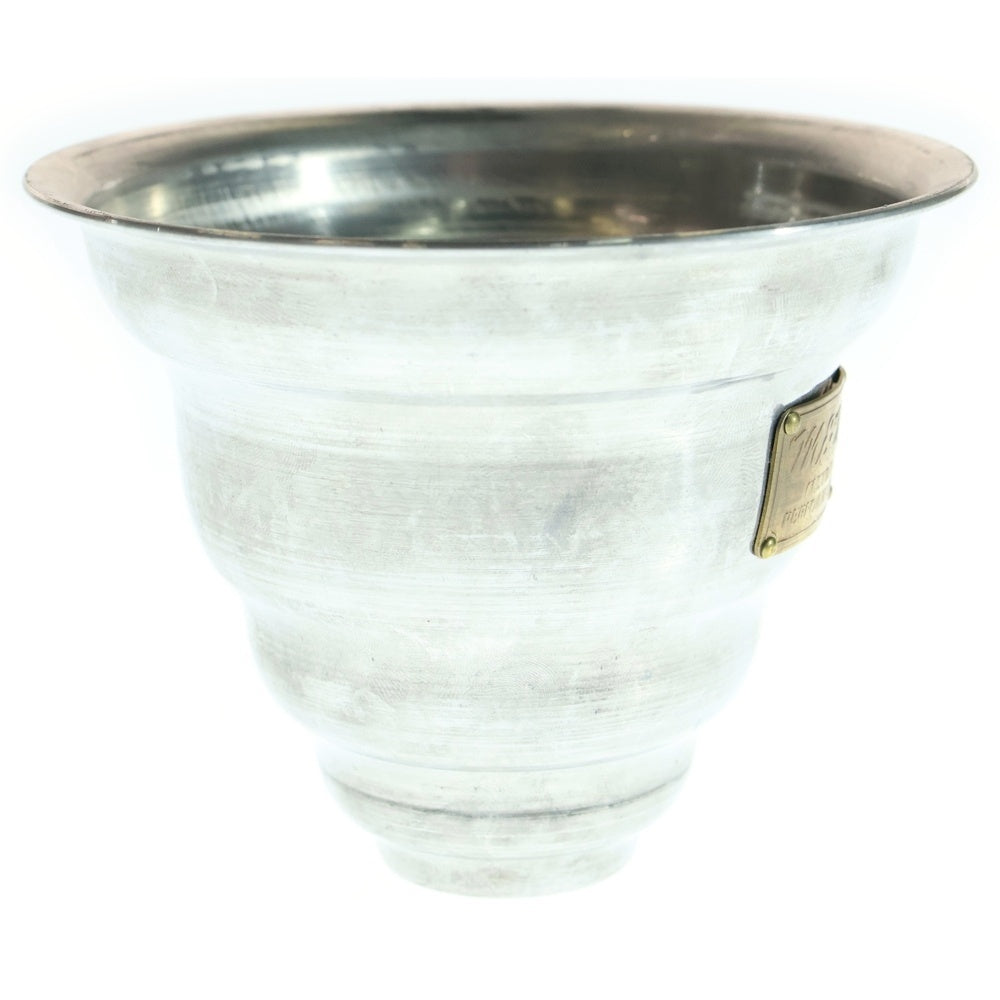 m&m(エムアンドエム) ×MASSES POT TYPE 6 - Bibendum Aluminum / SMALL マシス ビバンダム アルミ鉢 ポット シルバー