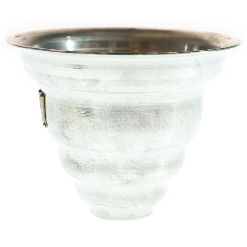 m&m(エムアンドエム) ×MASSES POT TYPE 6 - Bibendum Aluminum / SMALL マシス ビバンダム アルミ鉢 ポット シルバー