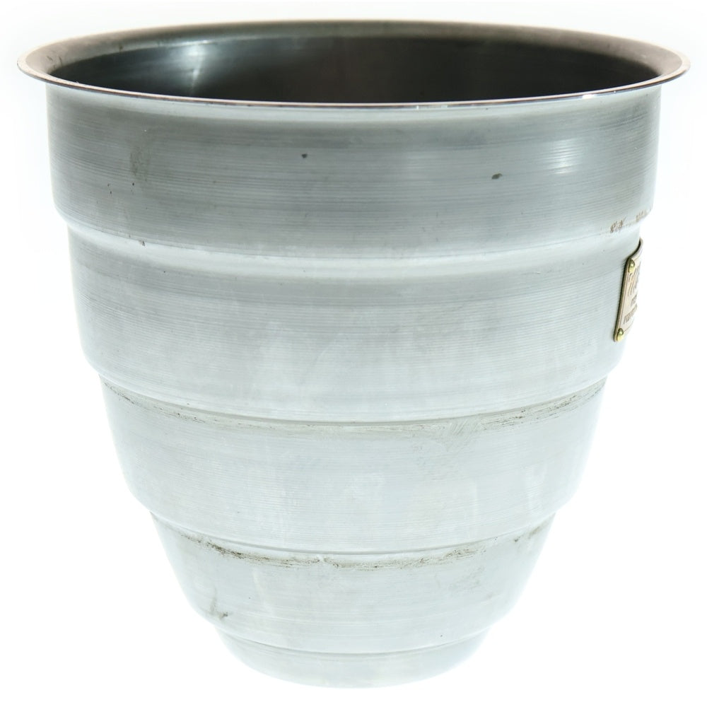 m&m(エムアンドエム) ×MASSES POT TYPE 1 - Chrysails STEEL / MEDIUM マシス クリサリス 鉄鉢 ポット シルバー