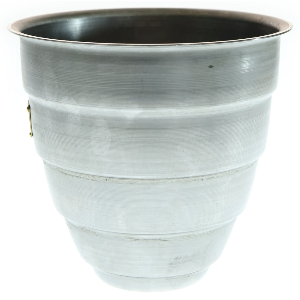 m&m(エムアンドエム) ×MASSES POT TYPE 1 - Chrysails STEEL / MEDIUM マシス クリサリス 鉄鉢 ポット シルバー