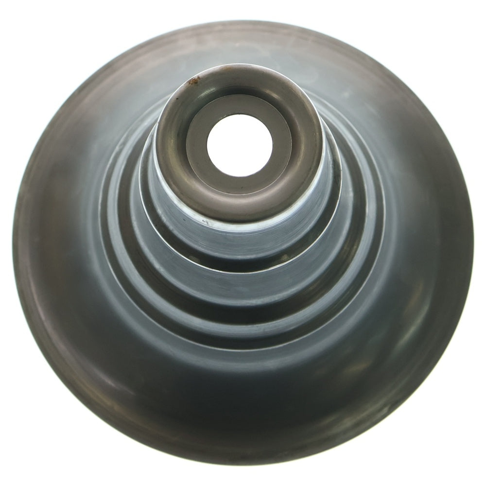 m&m(エムアンドエム) ×MASSES POT TYPE 2 - Shade STEEL / SMALL マシス シェード 鉄鉢 ポット シルバー