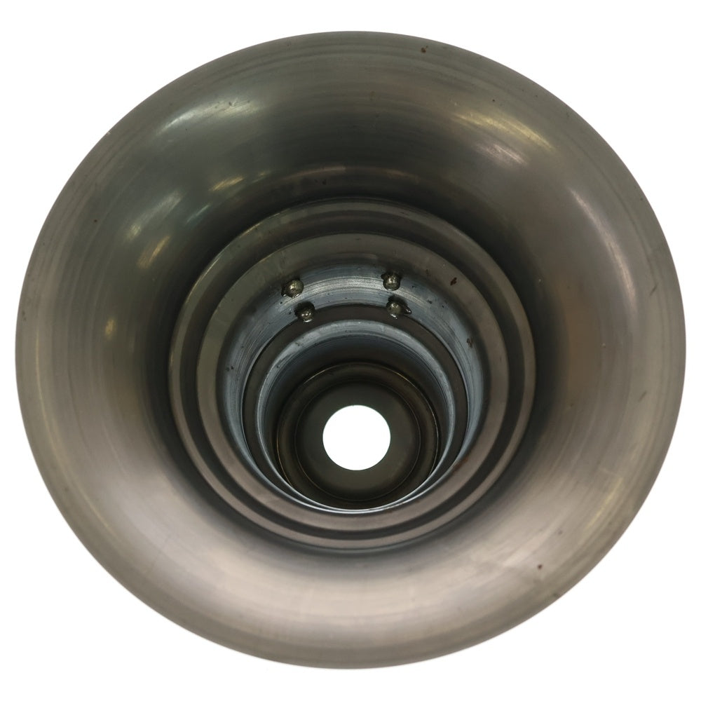 m&m(エムアンドエム) ×MASSES POT TYPE 2 - Shade STEEL / SMALL マシス シェード 鉄鉢 ポット シルバー