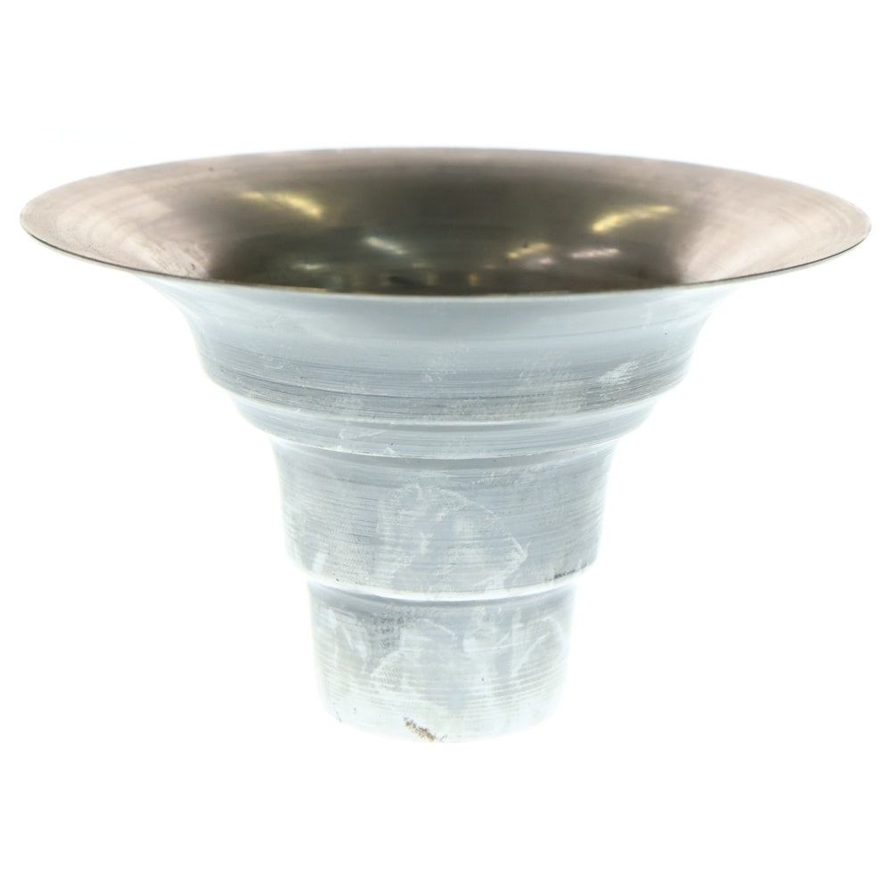 m&m(エムアンドエム) ×MASSES POT TYPE 2 - Shade STEEL / SMALL マシス シェード 鉄鉢 ポット シルバー