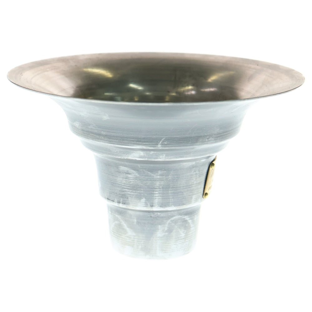 m&m(エムアンドエム) ×MASSES POT TYPE 2 - Shade STEEL / SMALL マシス シェード 鉄鉢 ポット シルバー